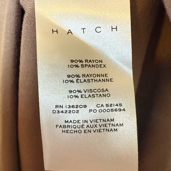 Hatch Sleeveless Jamie Maternity Dress in Soft Mauve NWT Size 4 - Picture 6 of 8